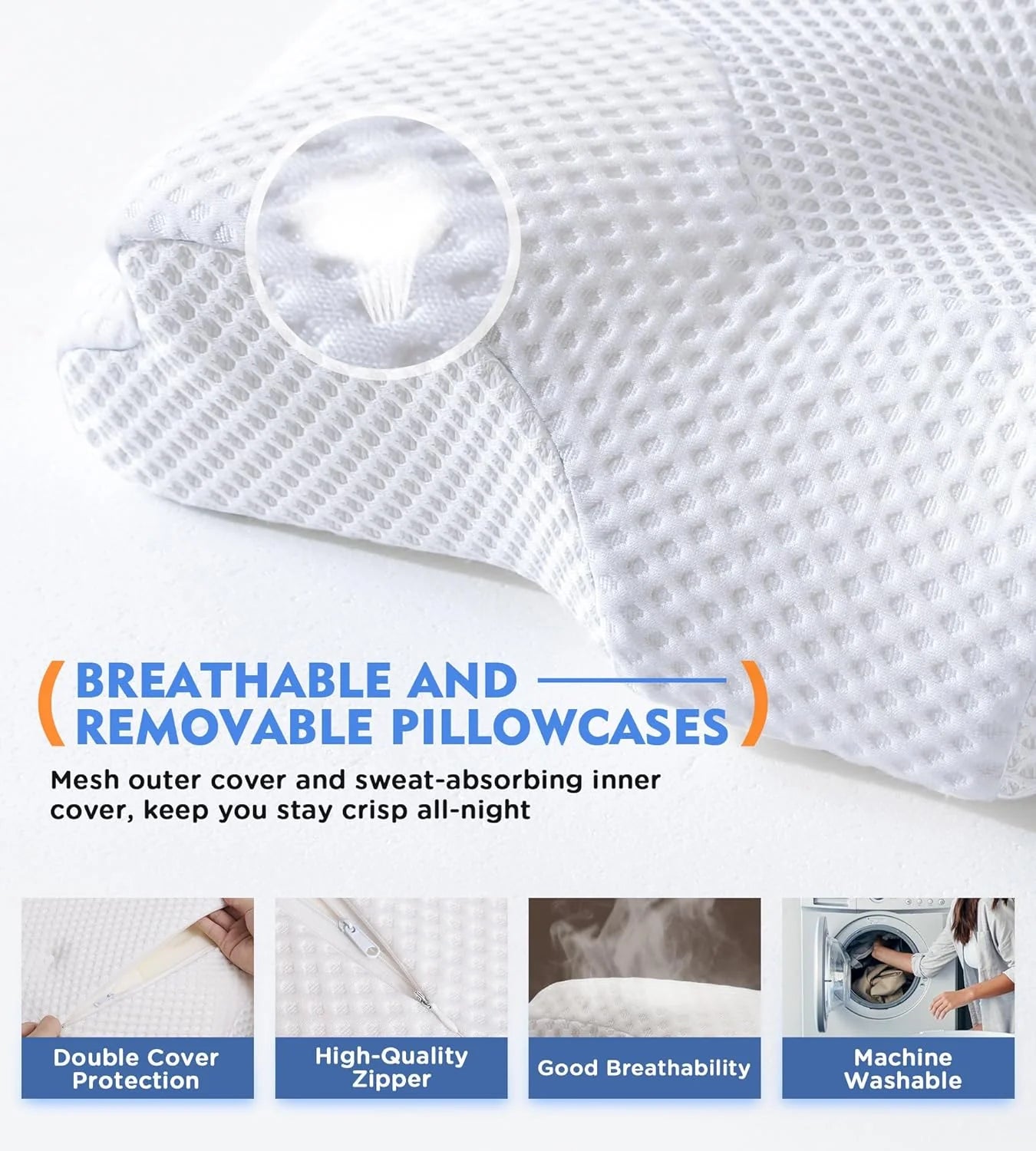 Novad® Memory Foam Neck Pillow