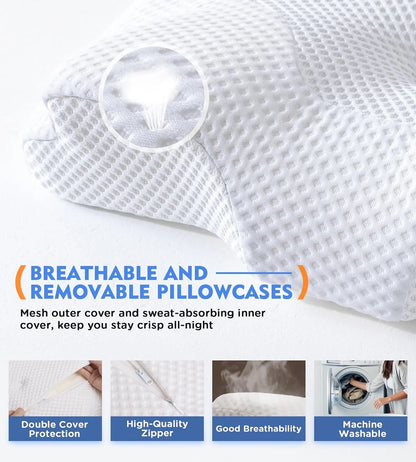 Novad® Memory Foam Neck Pillow