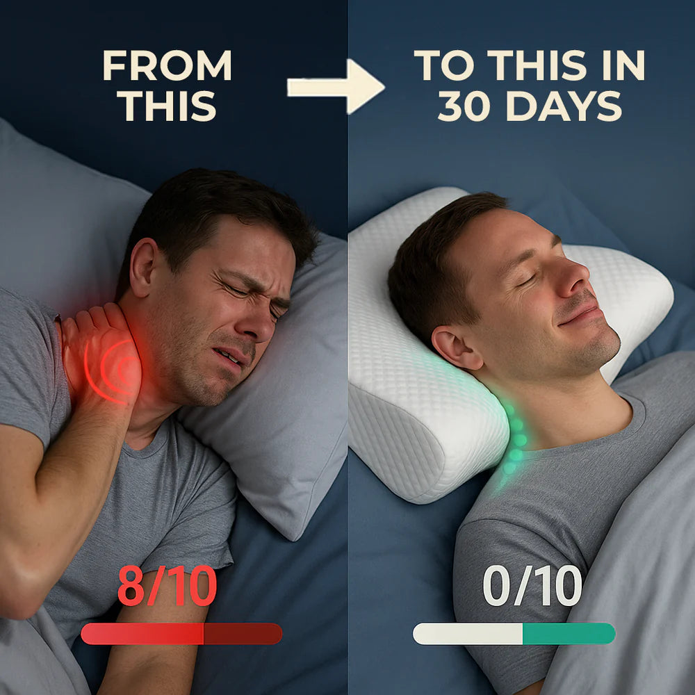 Novad® Memory Foam Neck Pillow