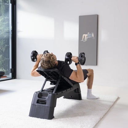 Folding Incline Bench & Step