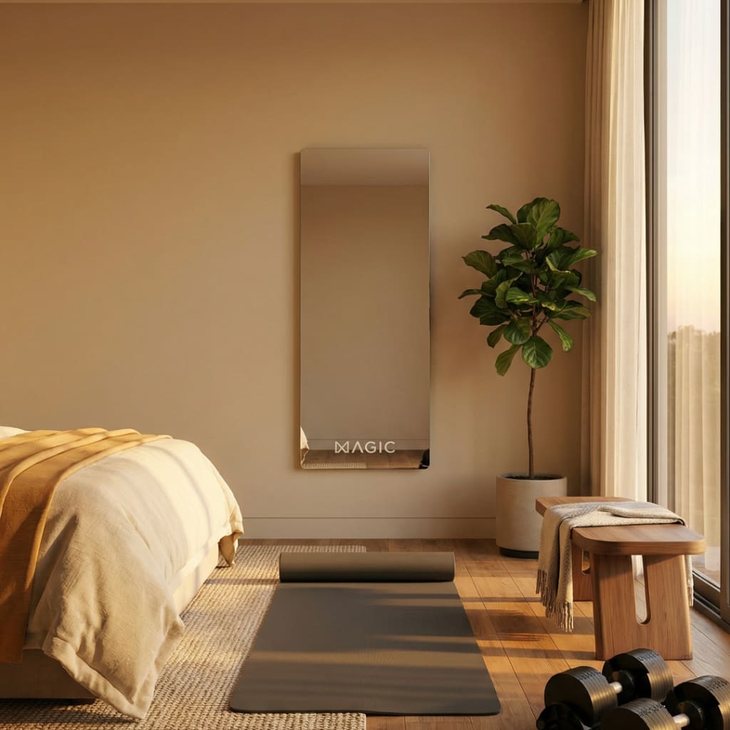 AI-powered smart fitness mirror
