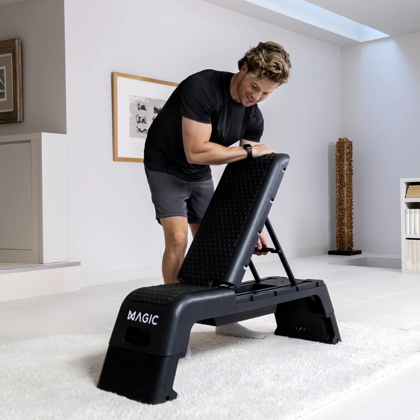 Folding Incline Bench & Step